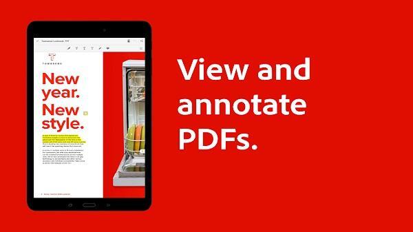 Adobe Acrobat Reader für PDF Скриншот 1