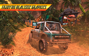 Offroad Jeep Driving Simulator Ảnh chụp màn hình 3