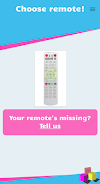 Remote for Catvision TV スクリーンショット 0