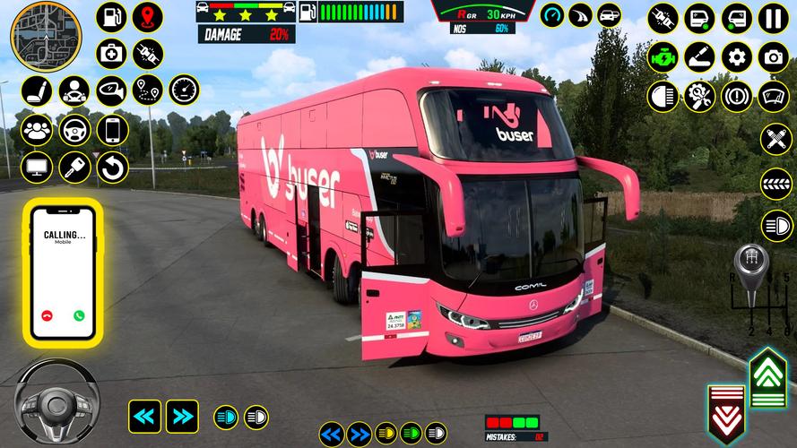 Bus Games 2023 Coach Bus Game Captura de tela 1