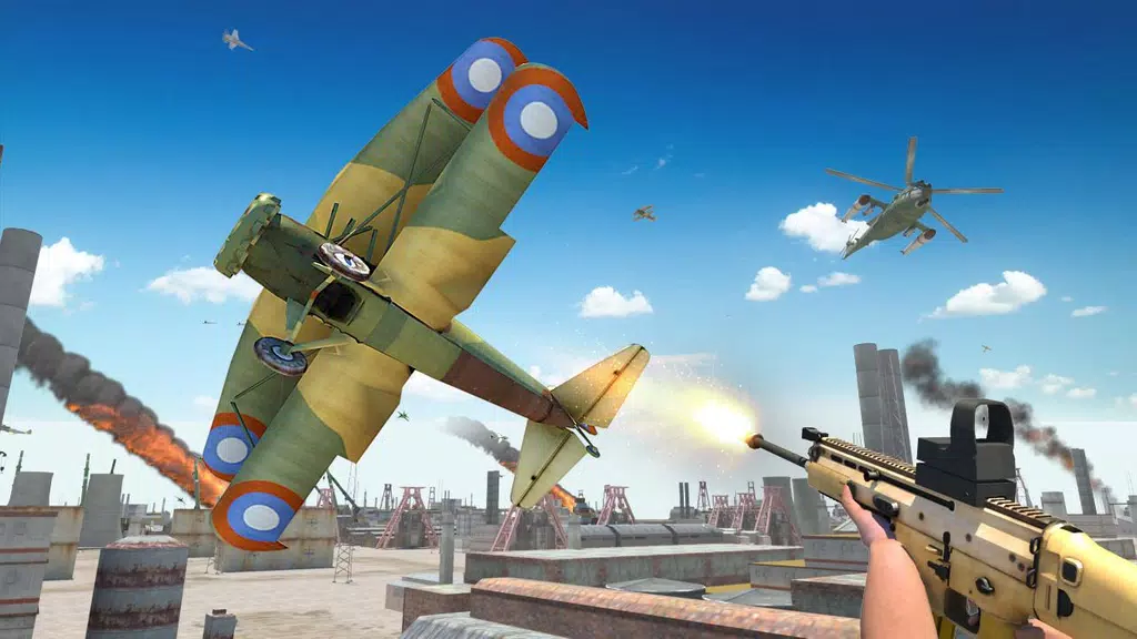 Airplane Shooter 3D Captura de tela 2