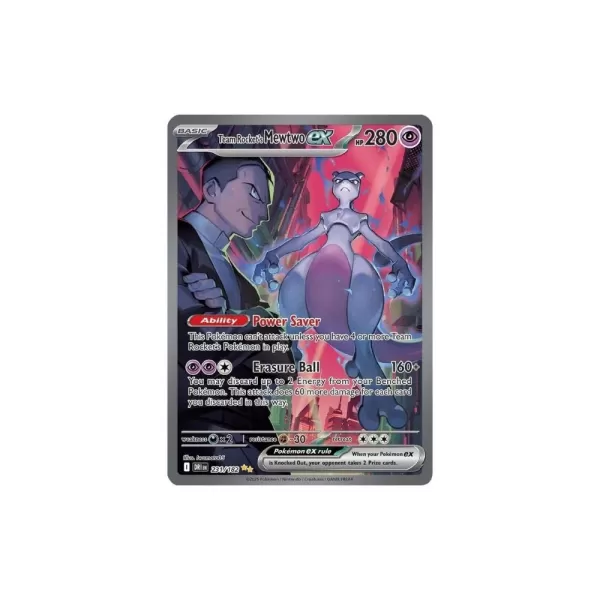 Mewtwo de la Team Rocket ex 231/182