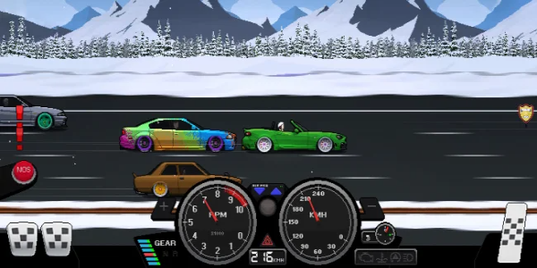 Pixel Car Racer