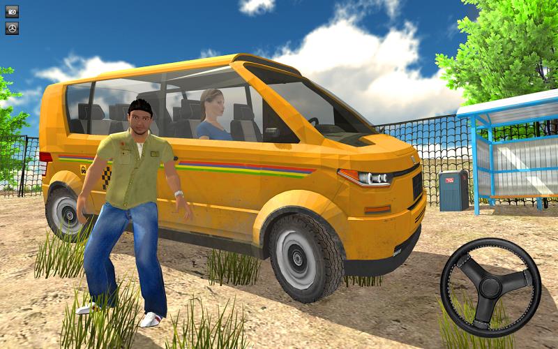 Offroad Mountain Car Simulator: Taxi Driving 2021 Screenshot 1