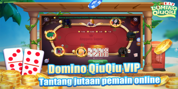 Domino QiuQiu Gaple VIP ဖန်သားပြင်ဓာတ်ပုံ 0