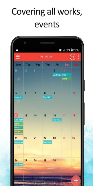 Schermata Reminder Calendar App for 2024 1