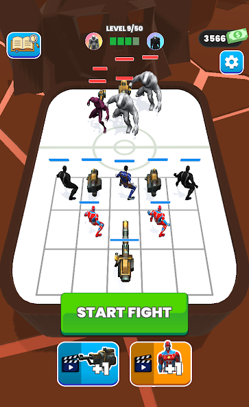 Merge Master Superhero Battle Mod Скриншот 0