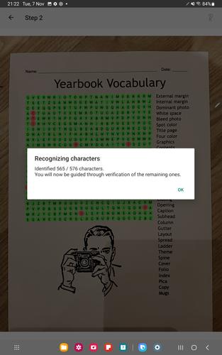 Word Search Scanner and Solver Captura de tela 2
