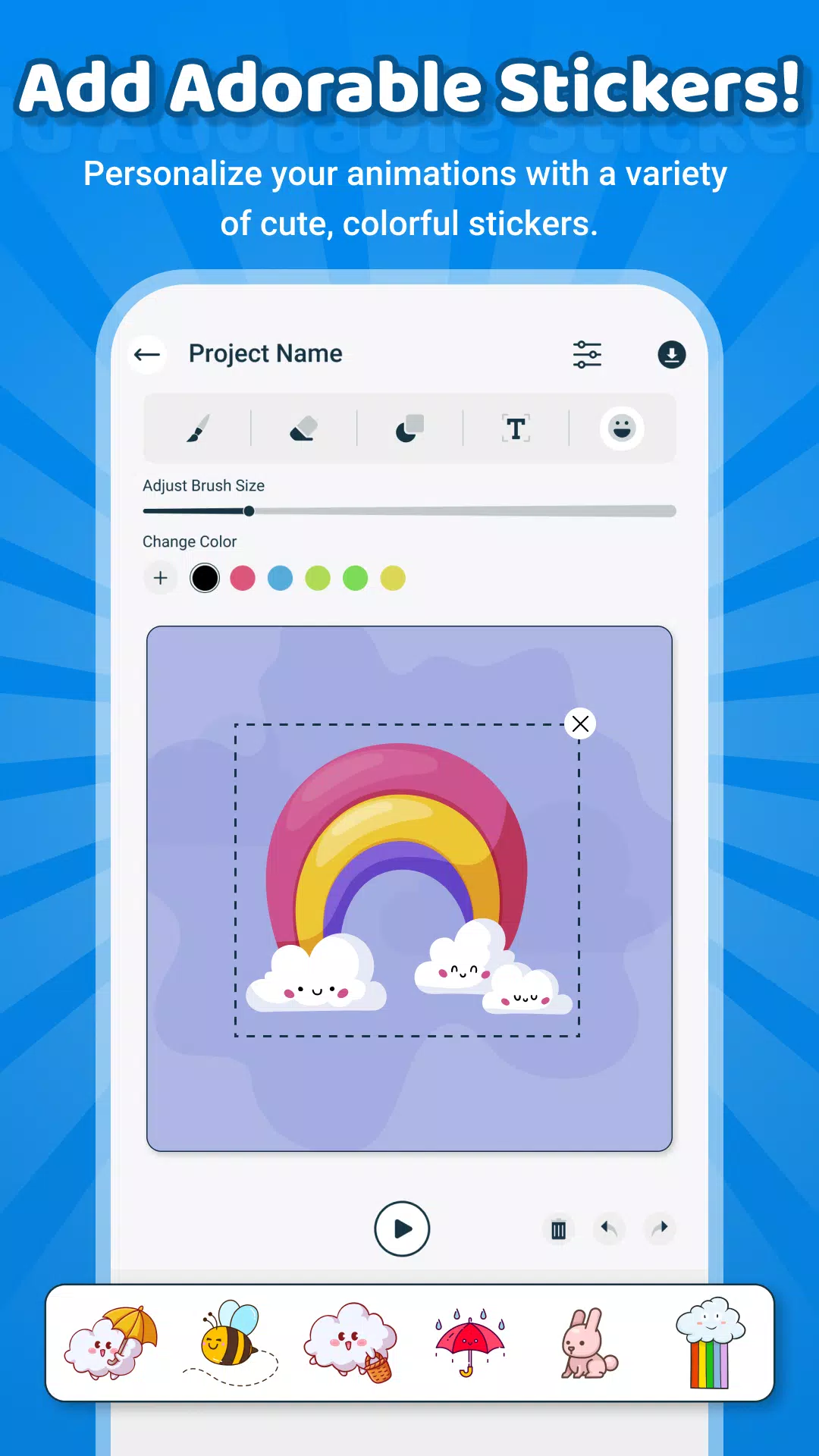 Flipbook: Draw Animation Maker Captura de pantalla 2