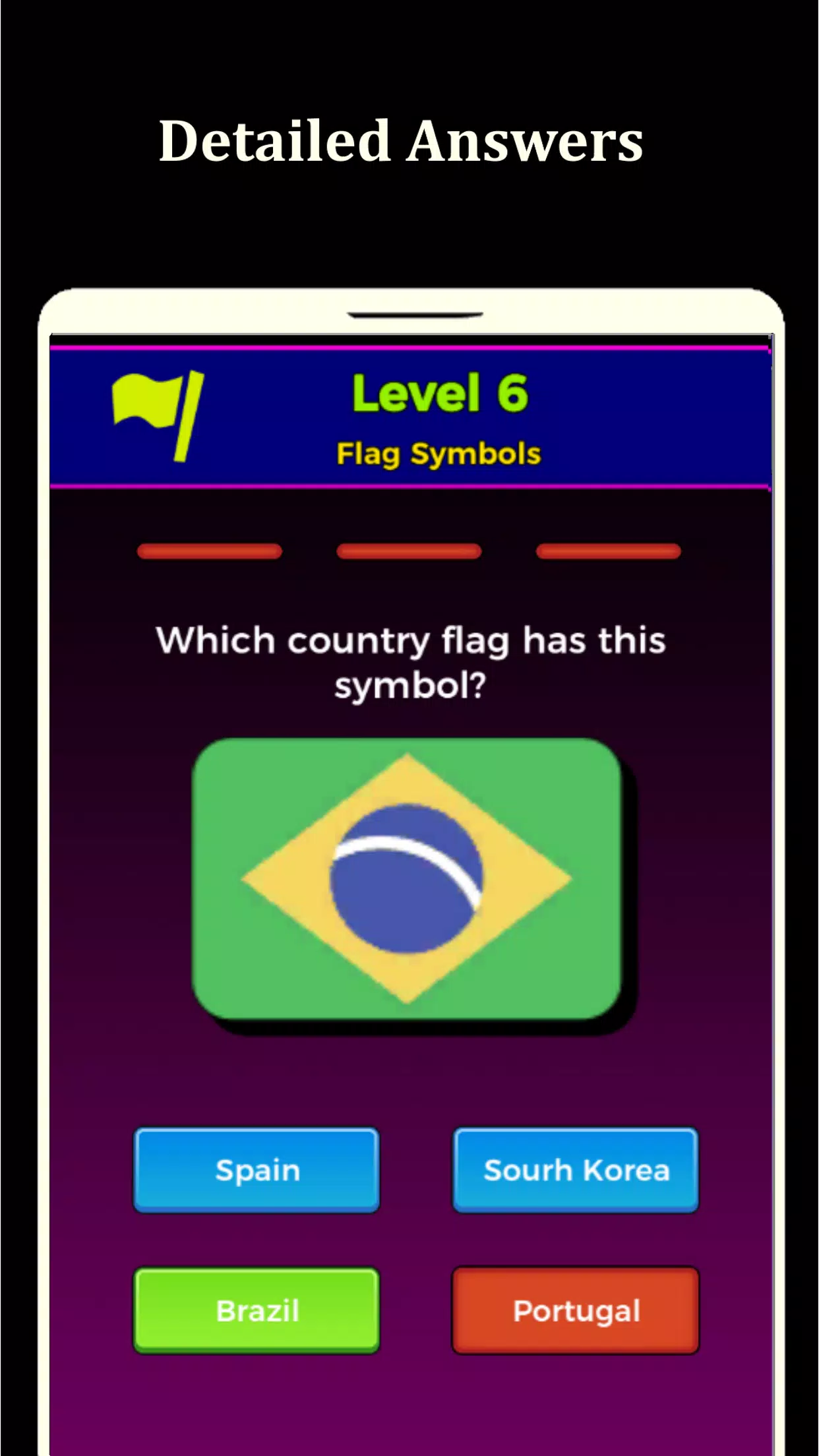 World Flags Quiz Game Ảnh chụp màn hình 3