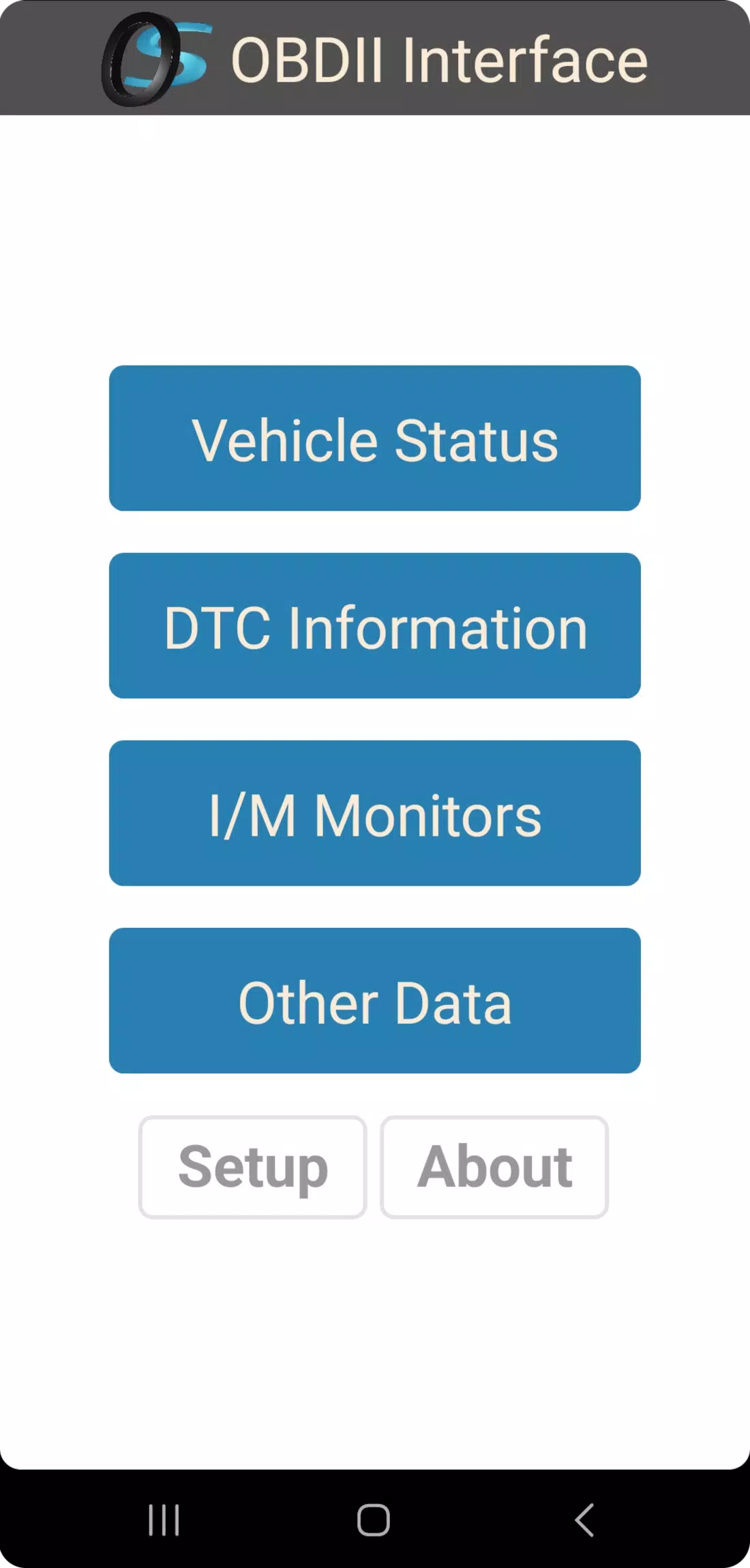 OS OBD2 Interface ဖန်သားပြင်ဓာတ်ပုံ 0