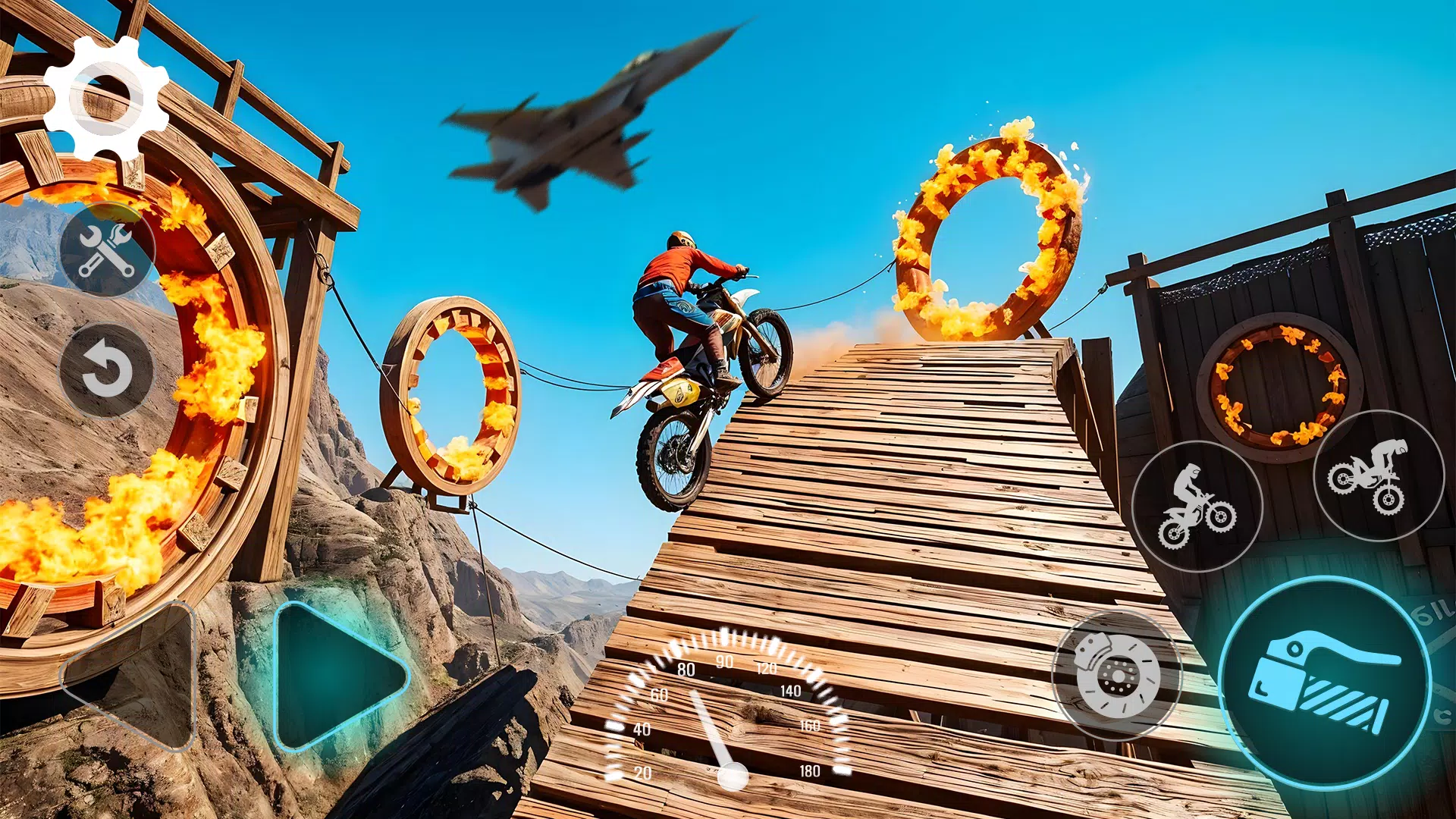 Stunt Bike Racing Challenge 3D Schermafbeelding 2