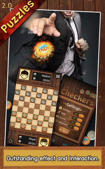 Thai Checkers - Genius Puzzle Captura de tela 2