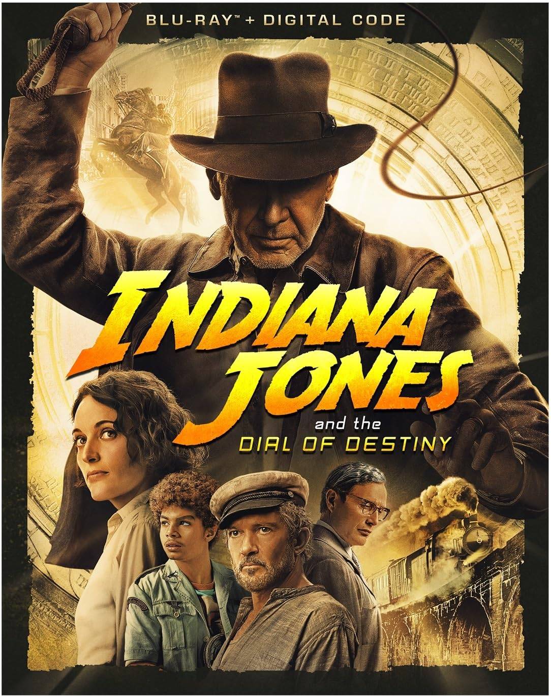 Indiana Jones en de Dial of Destiny Blu-ray