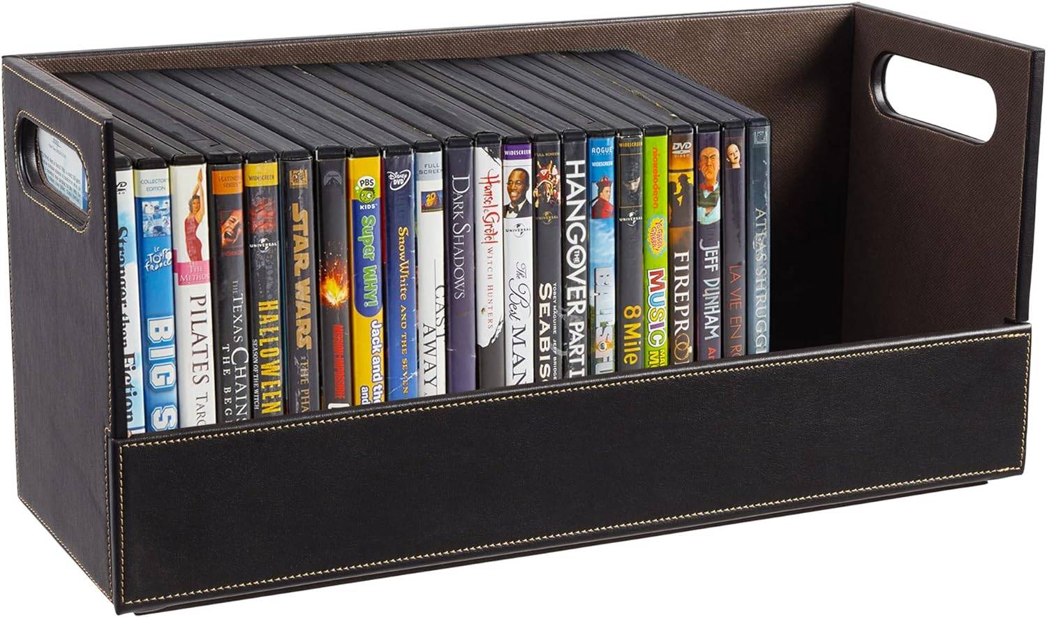 Leather-style game storage tray