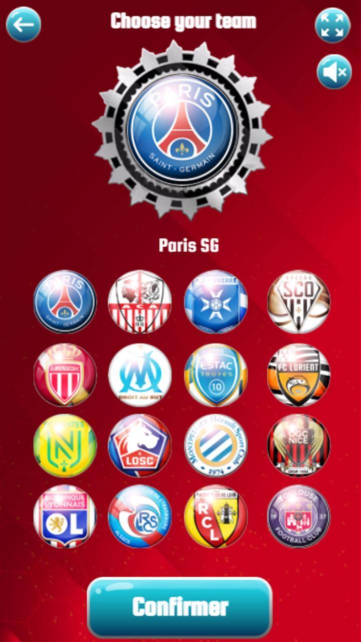 Jeu de Ligue 1 Скриншот 1