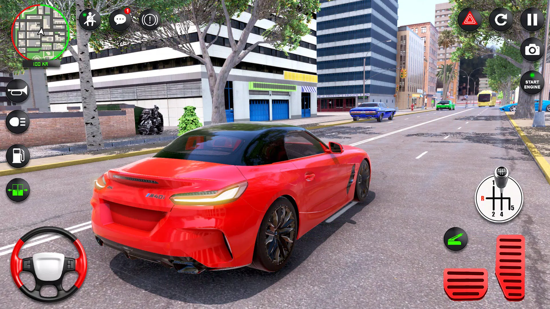 BMW Car Games Simulator 3D Скриншот 3
