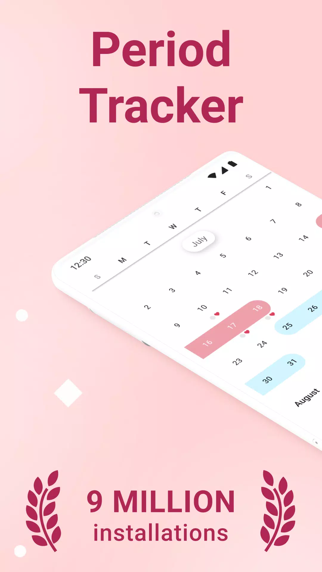 Clover－Period & Cycle Tracker Schermafbeelding 0