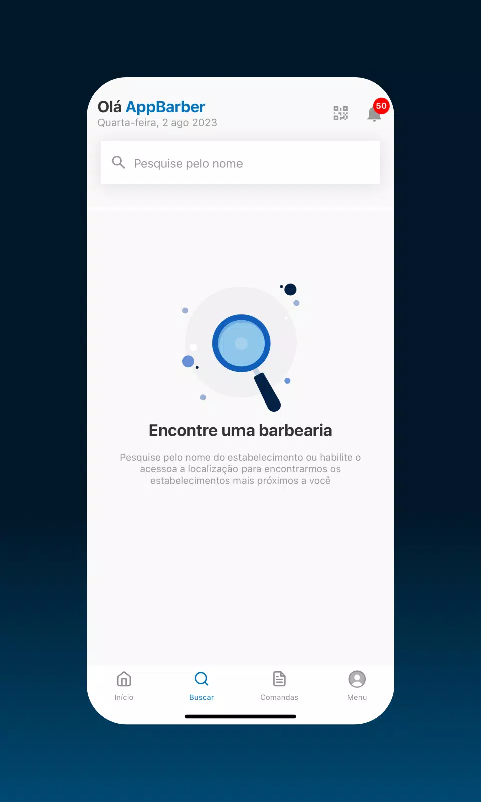 AppBarber: Cliente Captura de pantalla 1