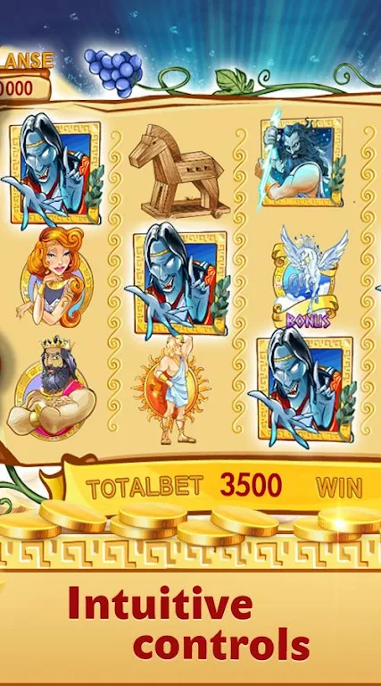 Greek Legends Slots Tangkapan skrin 1