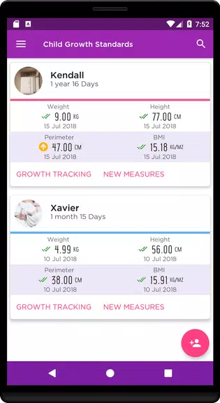 Child Growth Tracking应用截图第0张