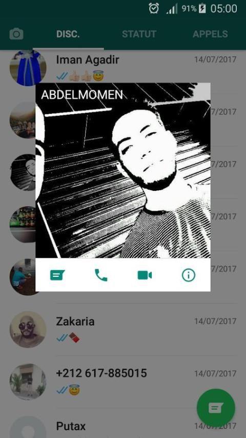 WatsAp Messenger Schermafbeelding 2