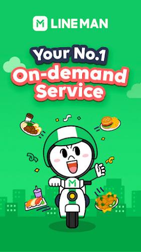 LINE MAN - Food, Shop, Taxi Screenshot 0