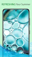 Water Drop Live Wallpaper Tangkapan skrin 2