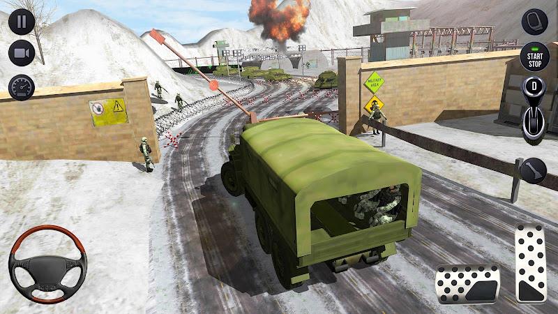 Army Delivery Truck Games 3D স্ক্রিনশট 3