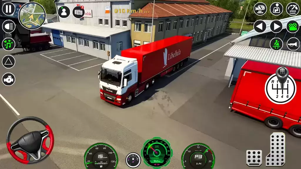 American Cargo City Driving 3D Schermafbeelding 2