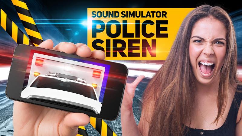 Police sound siren simulator Schermafbeelding 0