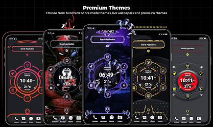 Alpha Hybrid Launcher 4D theme স্ক্রিনশট 3