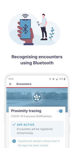 SwissCovid Zrzut ekranu 2