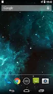 Galaxy Nebula Live Wallpaper Captura de tela 1