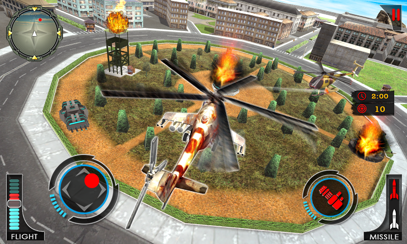 Gunship Helicopter Robot Game ภาพหน้าจอ 3