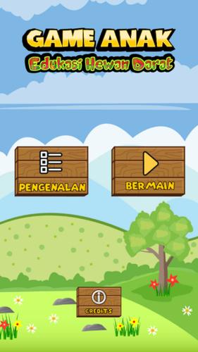 Game Anak Edukasi Hewan Darat Captura de tela 0