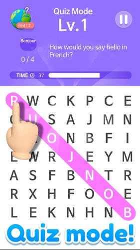 Word Search - Connect letters Captura de tela 0