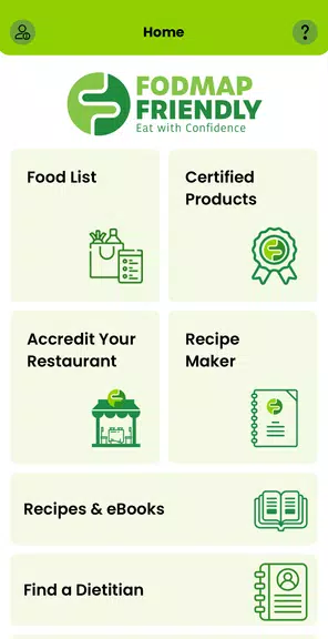 FODMAP Friendly Captura de pantalla 0