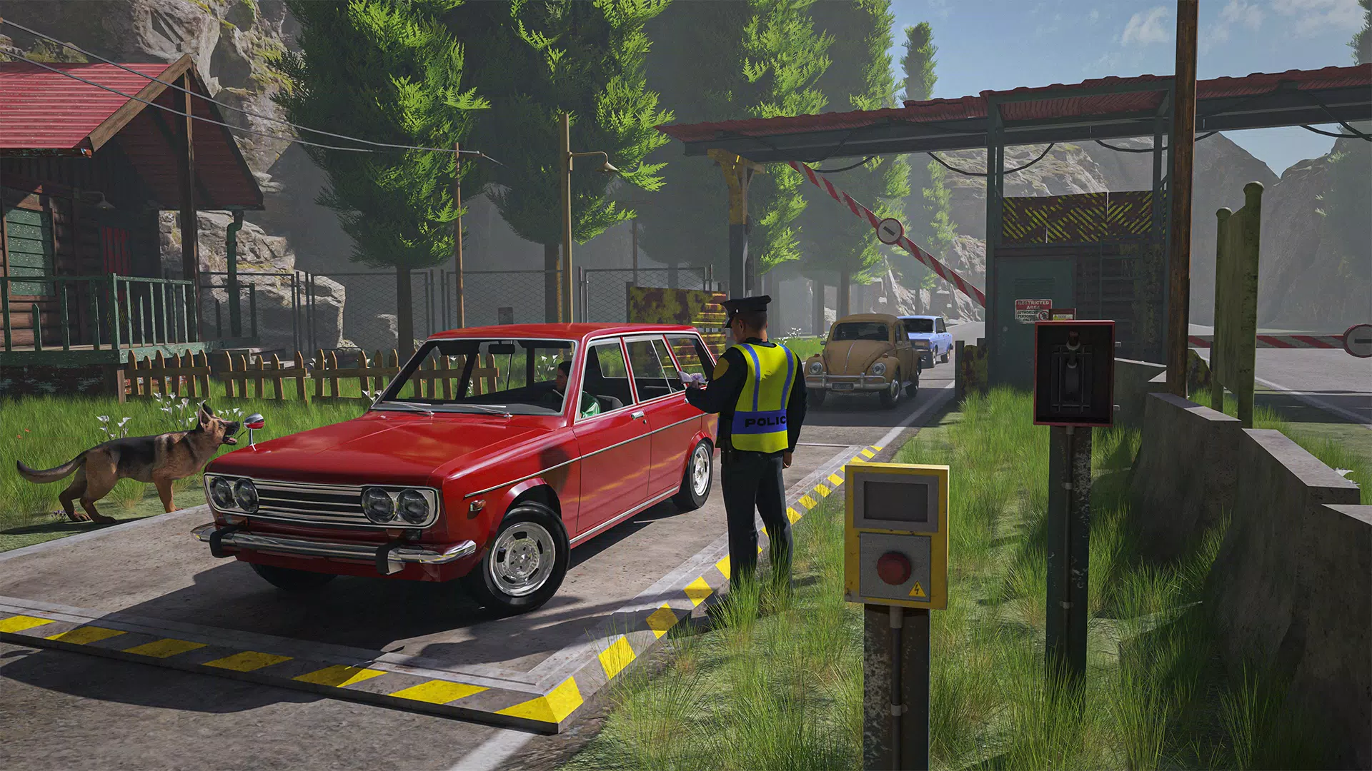 Border Patrol Police Game Schermafbeelding 2