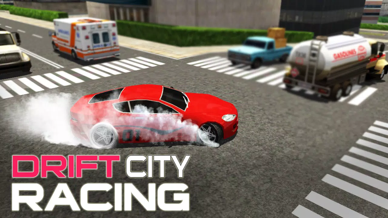 Drift Car City Traffic Racing Schermafbeelding 3