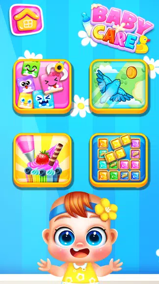 My Baby Care Newborn Games স্ক্রিনশট 1