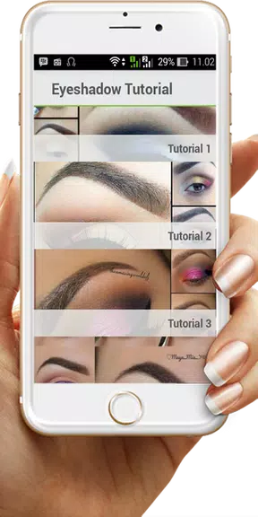 Eyeshadow Tutorial Schermafbeelding 0