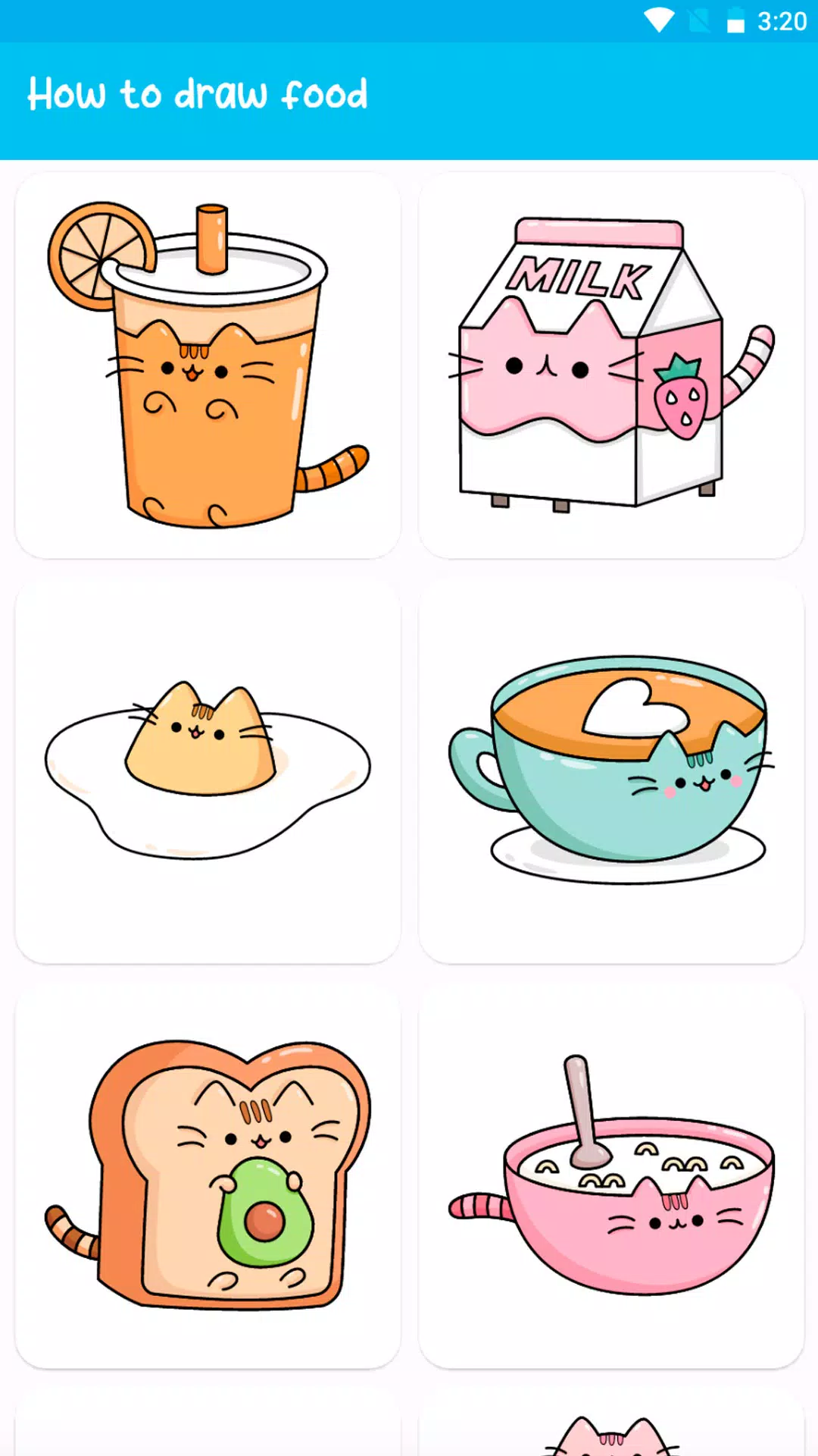 How to draw food Скриншот 1