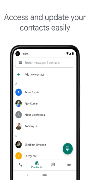 Google Voice Captura de tela 2