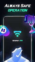 Hotspot VPN : Fast & Security Ảnh chụp màn hình 3