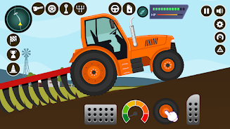 Farm Tractors Dinosaurs Games 스크린샷 3