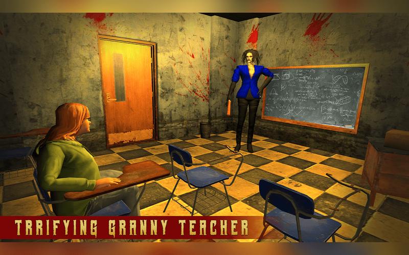 Terrifying Teacher Granny Game スクリーンショット 0
