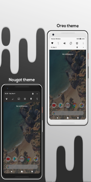Material Notification Shade Captura de tela 1