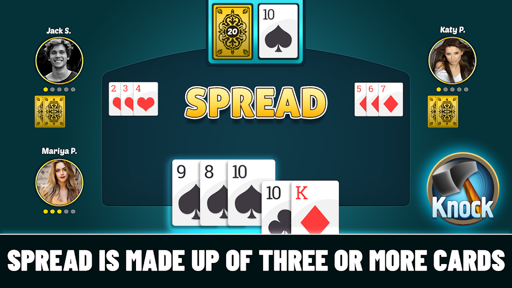 Tonk – Rummy Card Game Screenshot 1