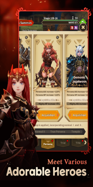Revenger Saga: Idle RPG Captura de pantalla 0